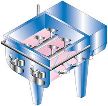 Schematische Darstellung der Bodeneindsung